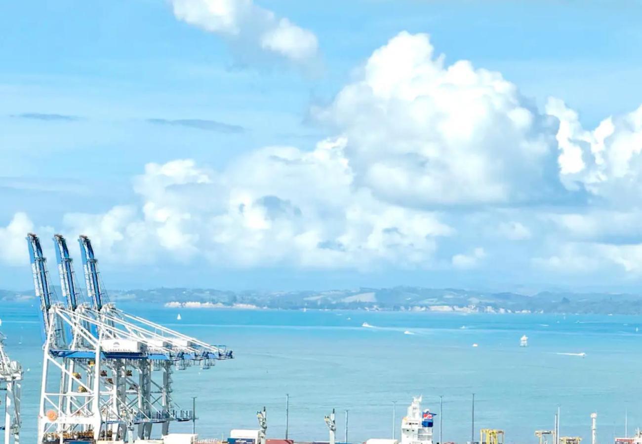 Gorgeous Seaview 2 Bedroom Apartment In Auckland Cbd المظهر الخارجي الصورة