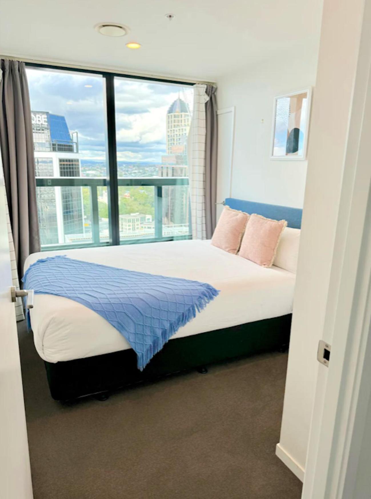 Gorgeous Seaview 2 Bedroom Apartment In Auckland Cbd المظهر الخارجي الصورة