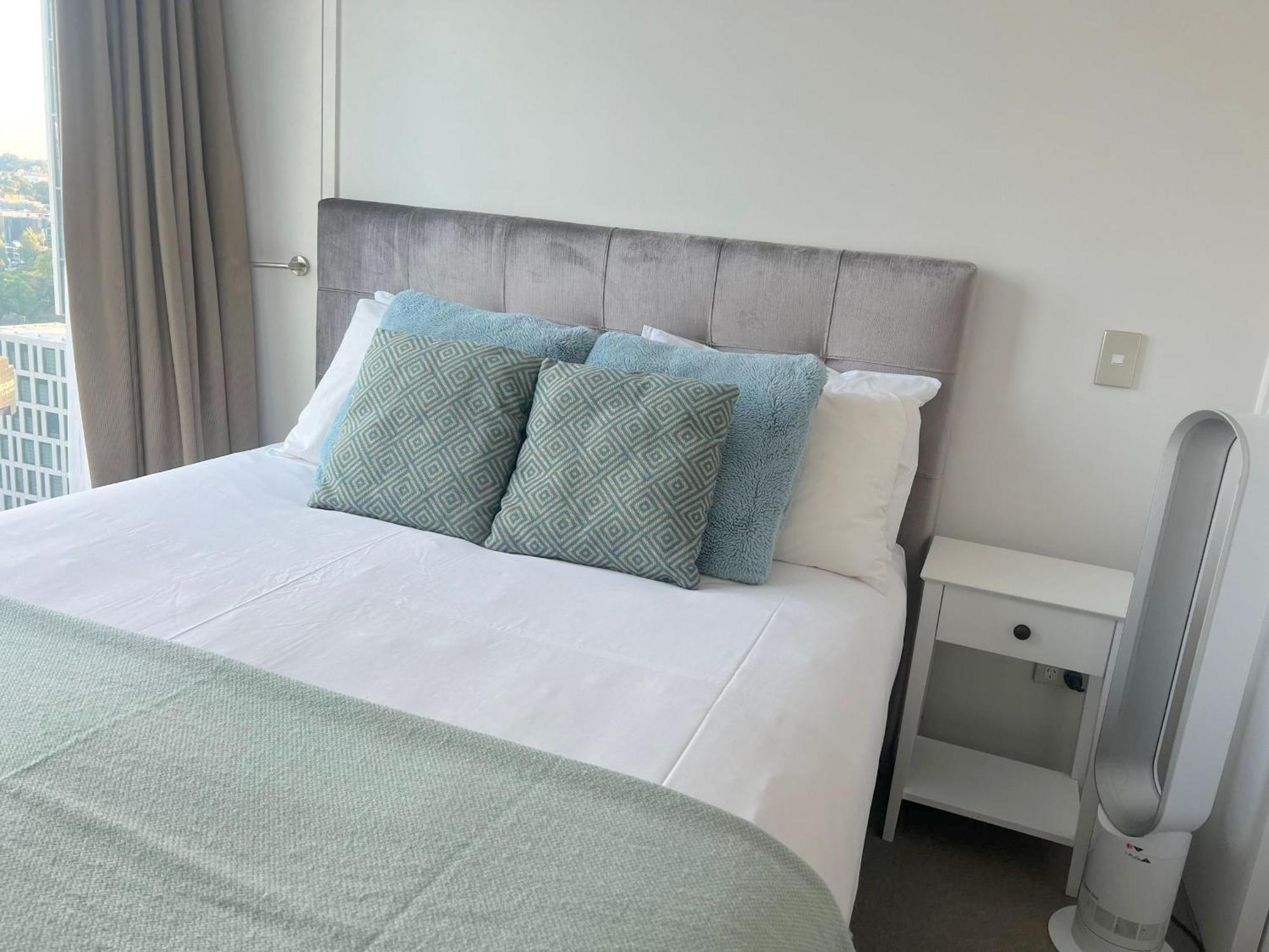 Gorgeous Seaview 2 Bedroom Apartment In Auckland Cbd المظهر الخارجي الصورة