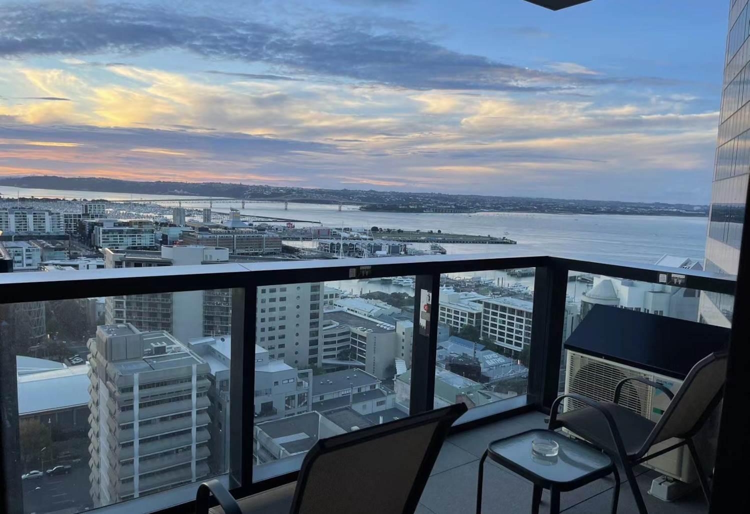 Gorgeous Seaview 2 Bedroom Apartment In Auckland Cbd المظهر الخارجي الصورة