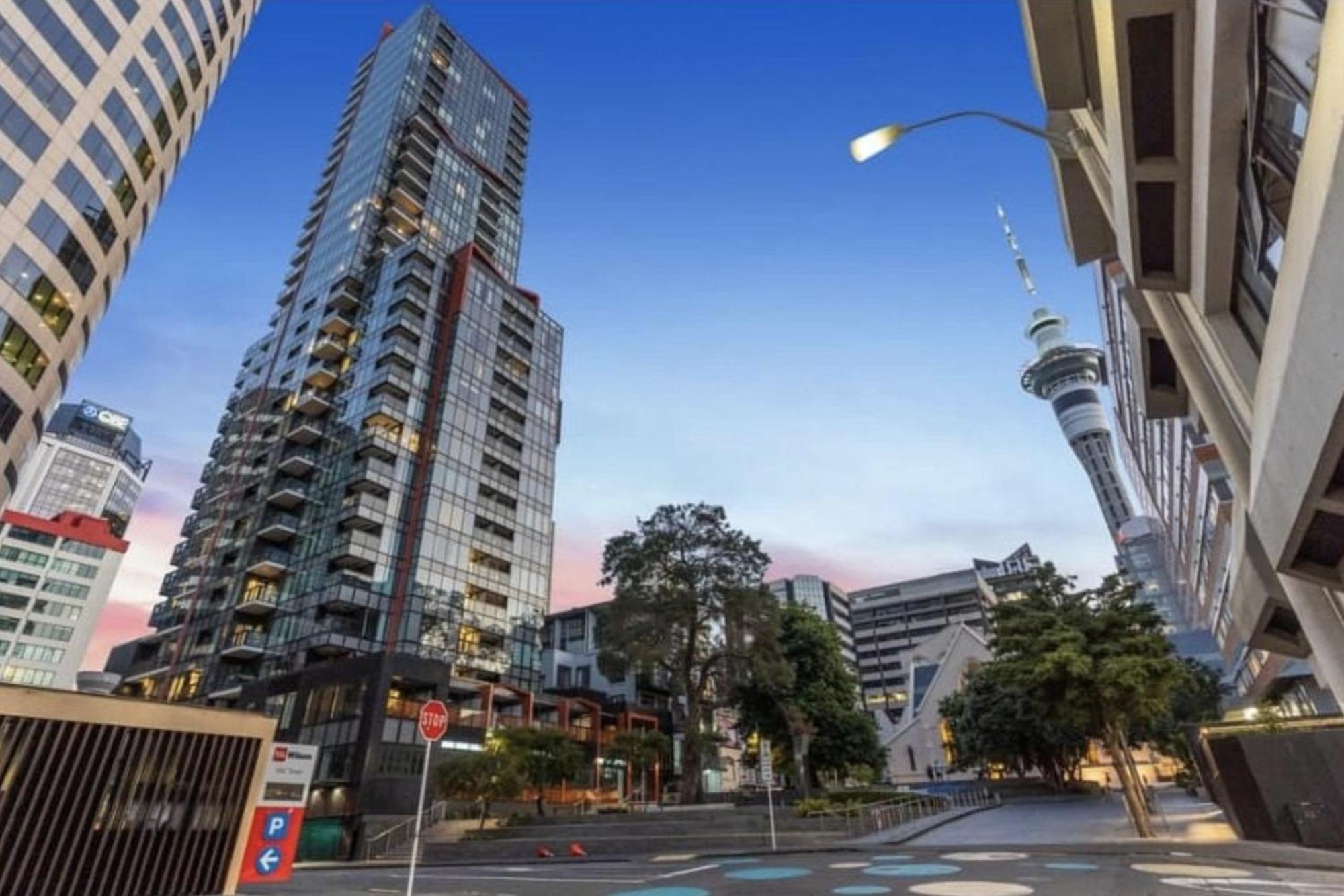 Gorgeous Seaview 2 Bedroom Apartment In Auckland Cbd المظهر الخارجي الصورة