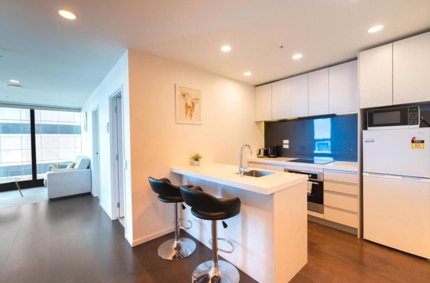 Gorgeous Seaview 2 Bedroom Apartment In Auckland Cbd المظهر الخارجي الصورة